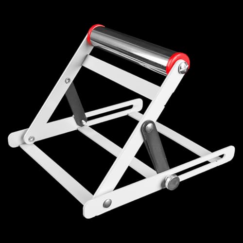 Tiardey Verstellbarer Ständer mit Rolle, Tischkreissägenständer, höhenverstellbar, faltbar, Metall-Arbeitsständer, Materialstützständer, Zubehör