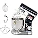 Elektrische Mixer, 7L Planetary Küchenmaschine Kitchen, 500W Knetmaschine Maker 3 Speed ​​Edelstahl Einstellbare Gewerbe Mixer Grinder,C