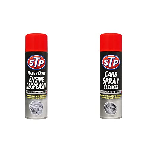 Image of STP GST73500ENP Engine Degreaser Professional Series 500 ml & GST71500ENP Carb Spray Cleaner Professional Series 500 ml