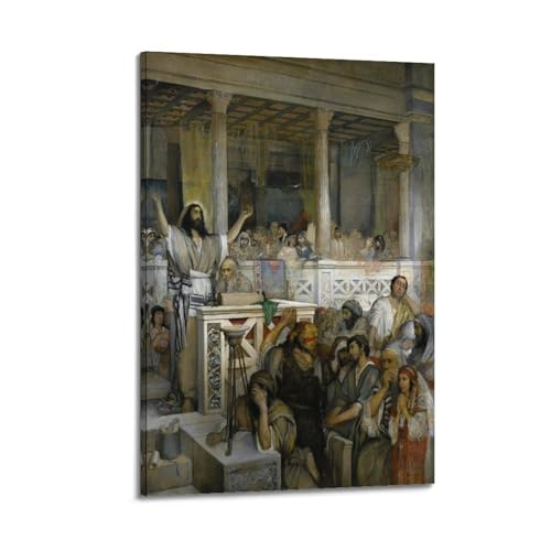 Christ Preaching At Capernaüm de Gottlieb pour la déco du salon