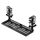 Ajustement compact sous le bureau : la hauteur discrète de 3,8 cm nettoie les dessous de bureau standard tout en maximisant l'espace pour les jambes et en maintenant des lignes de vue propres de votre espace de travail.