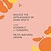 Burt's Bees Vitamin C Turmeric Facial Serum, Brightens Skin & Visibly Reduces Dark Spots, Fine Lines & Wrinkles, Naturally Hydrating, Lightweight - Brightening Booster (1 oz)