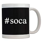 Teeburon Soca Hashtag Mug 11 ounces ceramic
