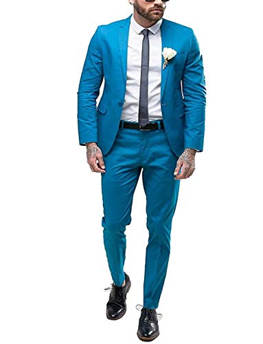Costume homme 2 pièces de mariage smoking chic un bouton QZI