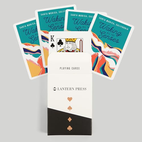 Naipes Poker Santa Monica Beach Bliss 52 cartas miniatura 6