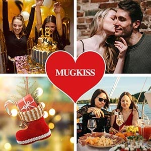 Mugkiss Couple Gifts Coffee Mugs Set 2X13Oz, Mr And Mrs, Wedding Gifts For Bride And Groom,Couples Gifts For Bridal Shower Engagement Wedding Birthday Anniversary, Ceramic Heat Color Changing Mugs. #TOP7
