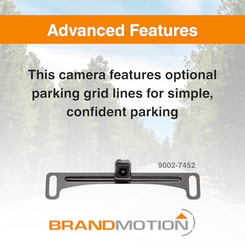 Image of Brandmotion 9002-7452 Factory Tailgate Harness with Dual Mount Camera fits 2017-2021 F250 F350 Super Duty with Factory Rear Vision | Waterproof Case with Anti-Fog Lens | 150 Wide Reverse View | Fits 2017-2021 F250 F350 Super Duty with Factory Rear Vision | Waterproof Case with Anti-Fog Lens | 150 Wide Reverse View