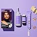 Softsheen-Carson Dark and Lovely Hair Dye, Fade Resist Hair Color with Conditioning Mask, Virtual Violet, 1 Kit