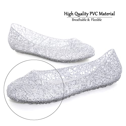 Image of Dear Time Women Flat Heel Summer Beach Jelly Shoes