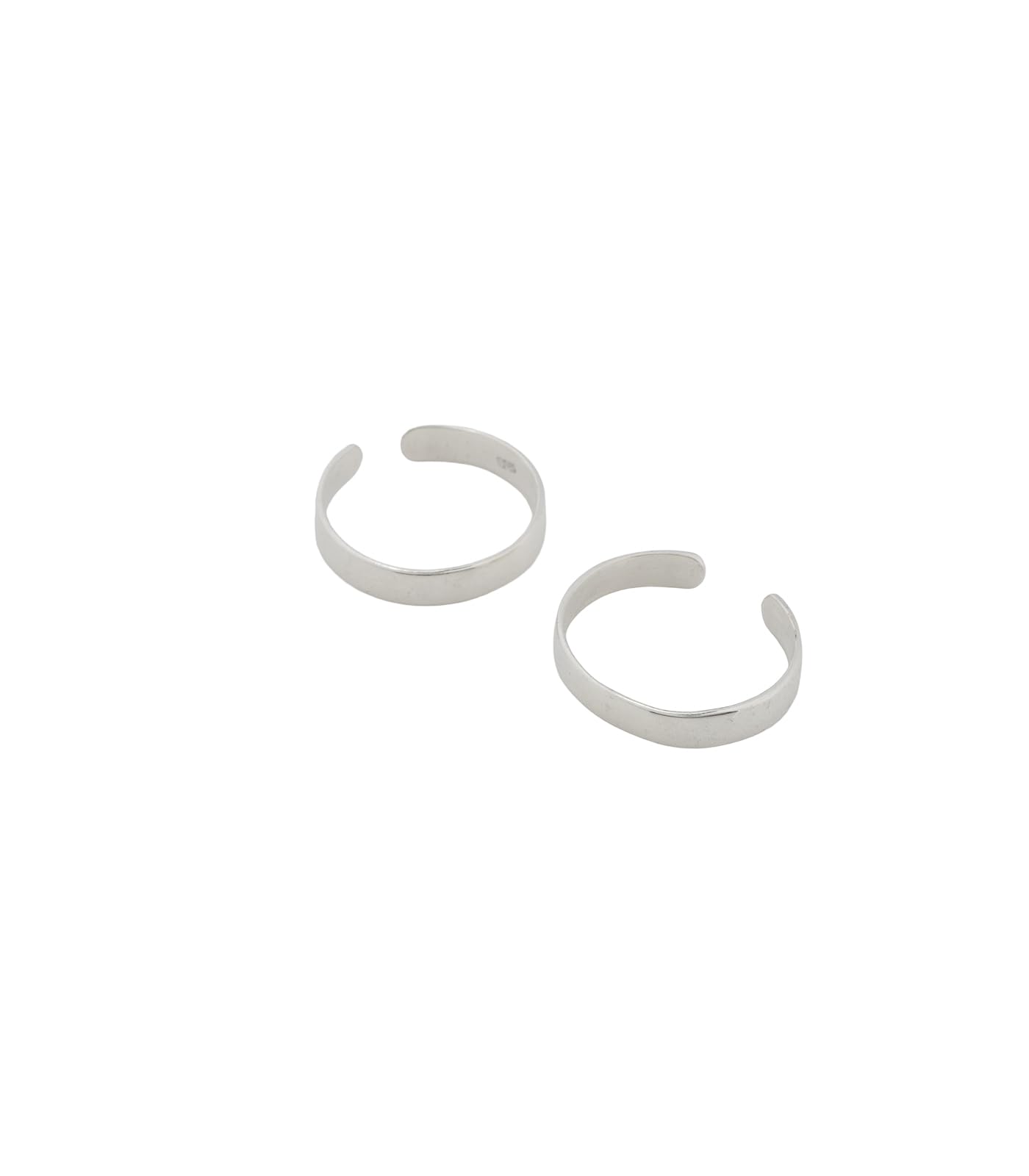 gargi by p.n. gadgil and sons | 925 Sterling Silver | Shining Curv Toe Ring | Adjestable | Toe Ring for Women | With Certificate of Authenticity and 925 Stamp-picture-32