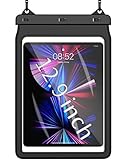 AICase Universal iPad Waterproof, Dry Bag Pouch for iPad Pro 12.9 5th/4th/3rd Gen iPad Pro 11/10.5/9.7, New iPad 9.7, iPad Pro 9.7, iPad Air 4/Air 3/Air 2, Galaxy Tab S7 Tablets up to 12.9 Inch