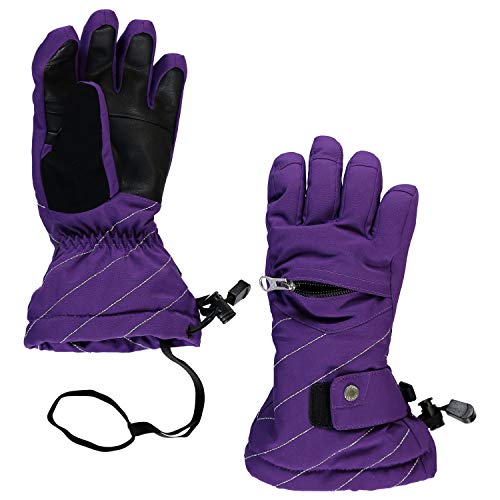 Spyder Big Girls Synthesis Ski Glove2