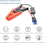 Car Portable Battery Jump Starter, EC5 Jumper Smart Cable, Replacement Emergency Car Booster Cables for 12v Car Jump Starter