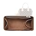 Lckaey Tote Bag Organizer Insert for Speedy 30 HandBag - Coffee