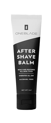 OneBlade Black Tie Healing Barbershop - Bálsamo para después del afeitado para hombre 30fl oz barbería