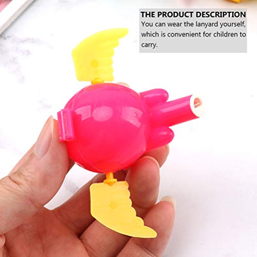 NUOBESTY 20 Peças de Plástico Apito Crianças Apito Brinquedo Criativo Engraçado Apito Brinquedo Nois