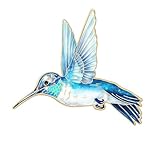 Hummingbird Brooch Pin Fashion Jewelry Accessory Metal Enameled Badge Pin for Clothes Bags Hats with S Tylish Design Hummingb