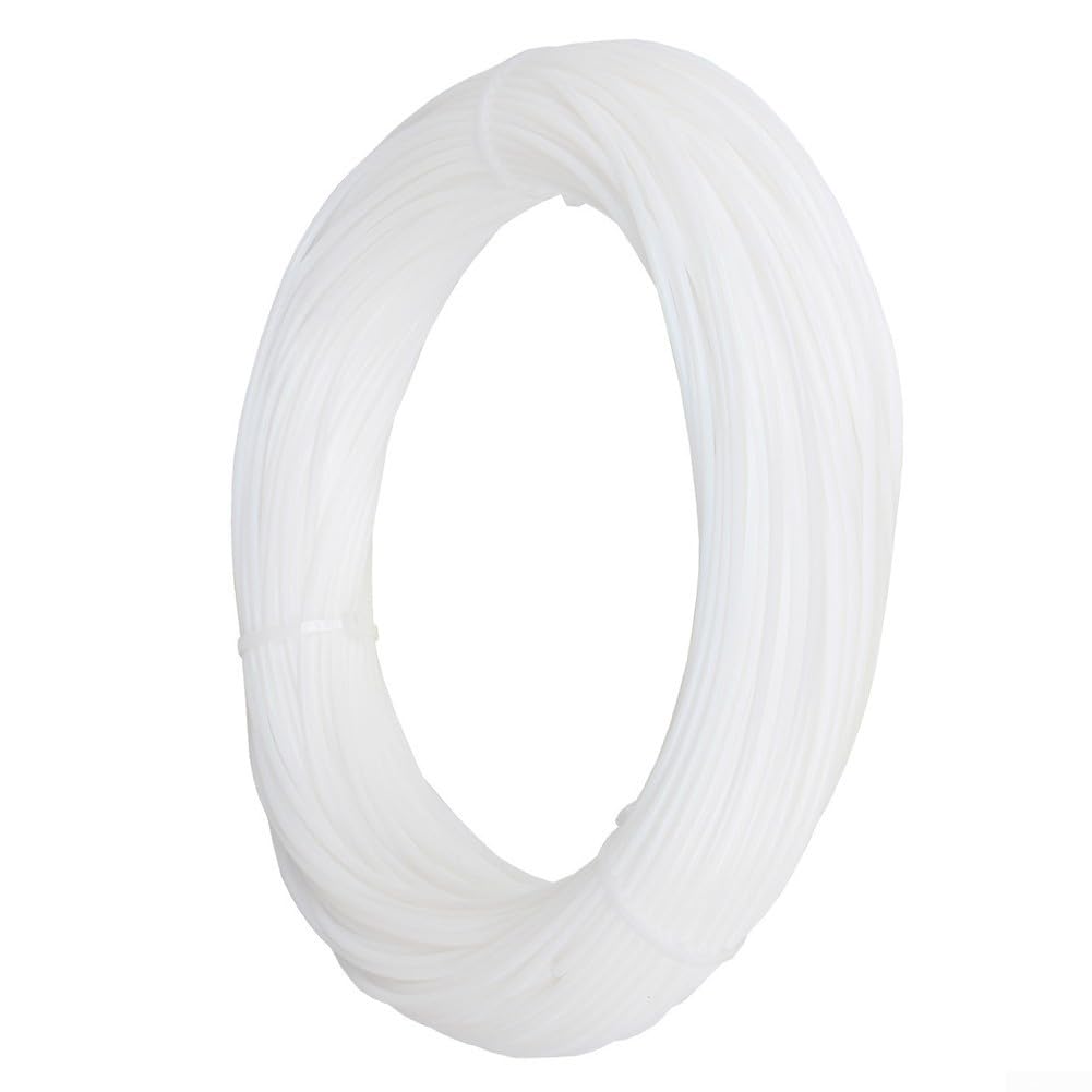 Manguera de PTFE de 2,5 x 4 mm para impresora 3D, rollo de 100 m, manguera de teflón, resistente al calor hasta 260 °C, para extrusora de accionamiento directo para laboratorio bambu para creality