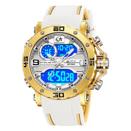 Montre sport homme étanche 50m CARLIEN pour ne plus craindre l'eau ni la nuit