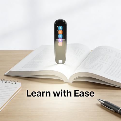 Translation Pen, Electronic Dictionary, 2.22 Inch Screen, Offline Online Language Translator - Fast Scanning, Multi Language Support, Ideal for Students and Travelers - Thumbnail 3