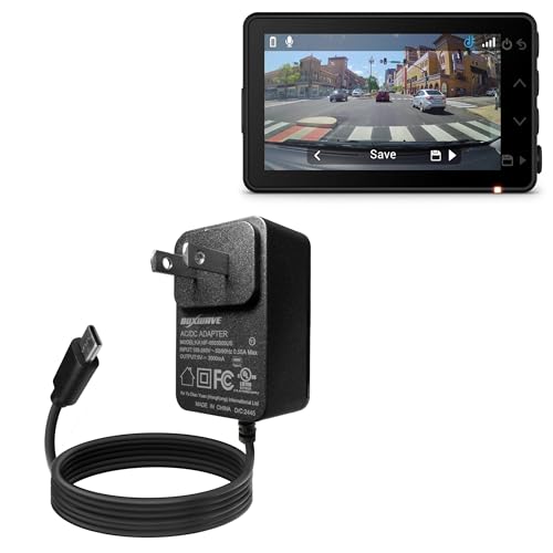 BoxWave Charger Compatible with Garmin Dash Cam X110 - Wall Charger Direct (15W), Rapid Charge Your Device with Built-in 6ft Cable