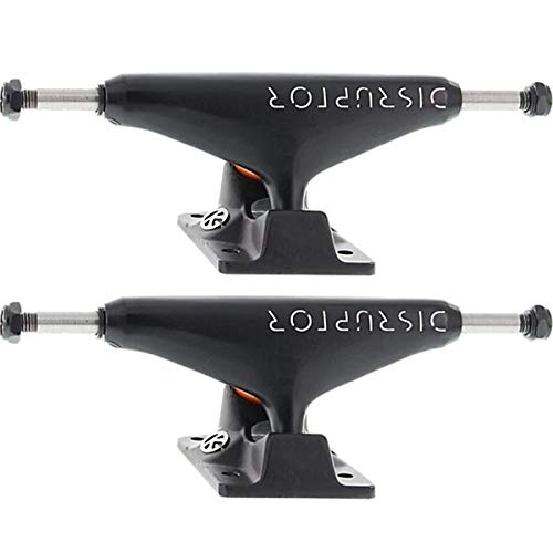 Grind King Truck Co.Disruptor Black Skateboard Trucks - 5.0" Hanger 7.75" Axle (Set of 2)