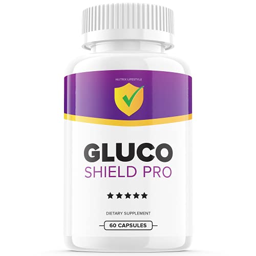 Gluco Shield Pro Capsules Supplement Pills Glucoshieldpro Plus Reviews (60 Capsules)