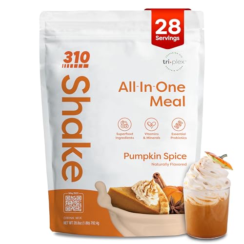 310 Nutrition All-In-One Meal Replacement Shake Powder - Pumpkin Spice