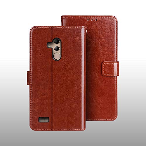 Custodia® Capirotazo Billetera Funda con Función de Soporte para Leagoo T8S(Patrón 8)