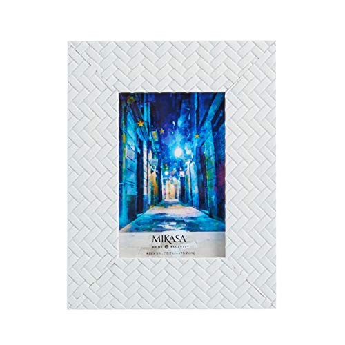 Mikasa Plastic Picture Frame, 4X6-Inch, White #TOP1