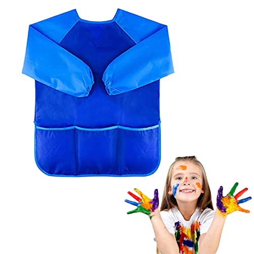 Joyesplay Malschürze Kinder Mit Hut & Pinseln - Wasserdicht & Praktisch