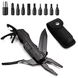 alicates multiusos bosch 【Acero inoxidable duradero para un excelente desempeño】 La ingeniería de alta calidad garantiza años de desempeño confiable. El cuchillo multifuncional de óxido negro tiene un aspecto elegante y sigiloso y le servirá impecablemente con el tiempo sin oxidarse.