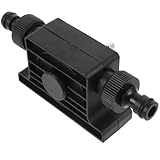 Luxshiny Kleine Selbstansaugende Kleiner Wasserpumpe aus Kunststoff und Metall Tragbare Elektrische...