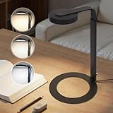 LANDEN LED Desk Lamp with Magnetic Head β 3 Modes & USB Timer, Stepless Dimming, Full Spectrum Light for Terrariums, Plants, Bonsai, or Minimalist Ambient Lighting for Bedroom, Office, Workspace