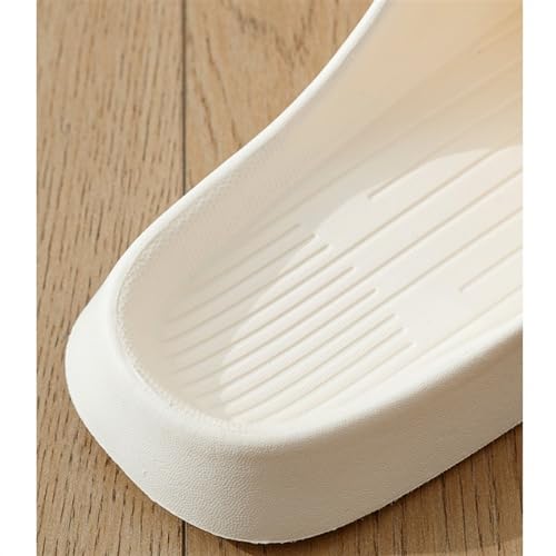 Slippers Cute Cat Home Slippers for Women Men Soft Shower Shoes Soft House Shoes Bathroom Slippers Summer Sandals(Gris,40-41)3