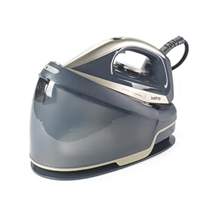 Beldray Power Pro Steam Station Iron – 2.5L Capacity, 40 G/Min Steam Rate, 3.5 Bar Pressure, Spray Function, Ceramic Non-Stick Soleplate, Safety Locking System, Variable Temperature Control, 3000W