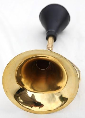Large Vintage Style Brass car Horn with Rubber Plunger