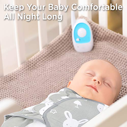 Baby Swaddle 3-6-Month, Large Size, Newborn Babies Swaddling Sack, Infant Adjustable Swaddles