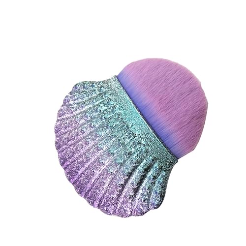 FRCOLOR Makeup Brush Portable Foundation Brush Sponge Multifunctional Beauty Tool Easy to Apply Powder Random Color