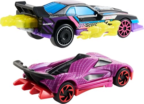 ​Hot Wheels Let’s Race Activate! GT-Scorcher & Street Shrieker Toy Cars - image 4