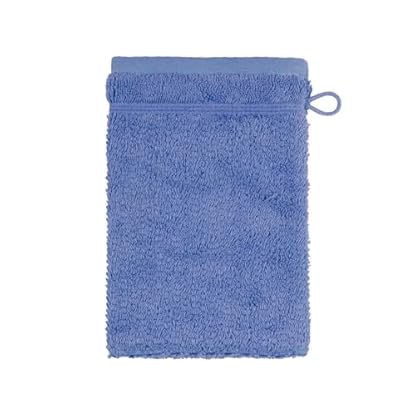 frottana MÖVE for Pearl Waschhandschuh 15 x 20 cm aus 100% Baumwolle, Cornflower