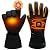MMlove Heated Gloves for Men Women, Waterproof Touchscreen Rechargeable Heated Gloves,Outdoor Indoor Battery Powered Hand Warmers for Camping Fishing Motorcycling Skiing