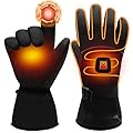 MMlove Heated Gloves for Men Women, Waterproof Touchscreen Rechargeable Heated Gloves,Outdoor Indoor Battery Powered Hand Warmers for Camping Fishing Motorcycling Skiing
