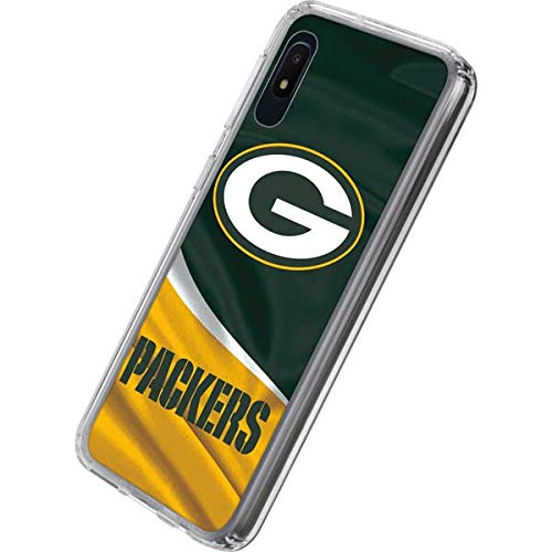 Skinit Clear Phone Case Compatible with Galaxy A10e - Officially Licensed NFL Green Bay Packers Design