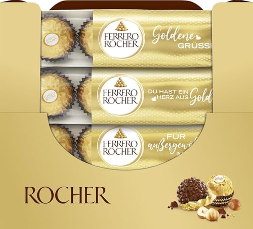Ferrero Rocher Pralinen 800 g | Knusprig-cremige Nuss-Pralinen-Spezialität – Ansicht 6