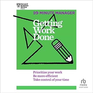 Getting Work Done Audiolibro Por Harvard Business Review arte de portada