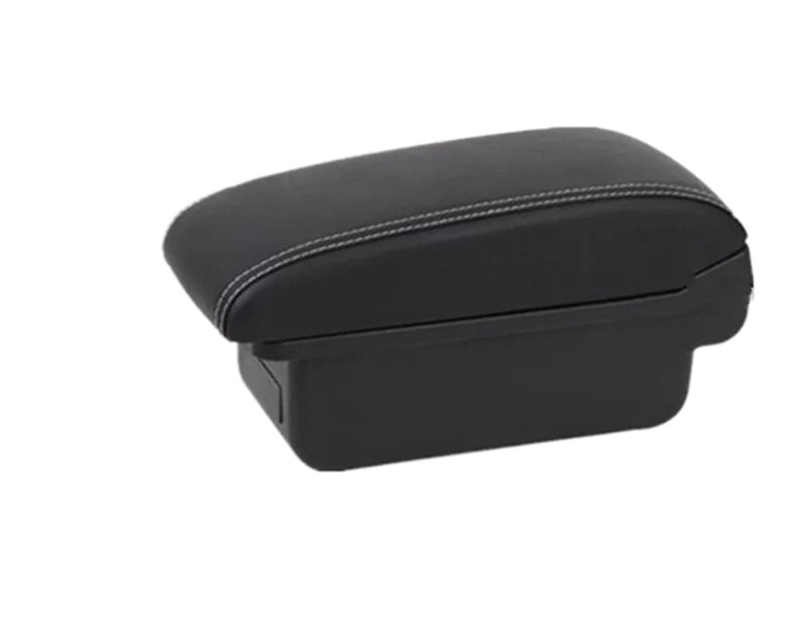 NOKRGQW Car Armrest Box For Acura RSX DC5 Car Armrest Box Central Storage Retrofit Interior Accessories Dedicated(A white line No USB)