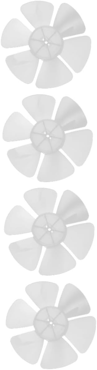 Alipis 4pcs Electric Fan Blades Replacement Pedestal Fan Blades for Transparent Leaves Easy to Install