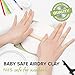 Baby Hand and Footprint Kit Girls, Boys - Personalized Baby’s First Christmas Ornament Kit, Newborn Christmas Gifts for New Mom, Cute Shower Gifts, Easy to Use Handprint Ornaments (Glaze Finish)