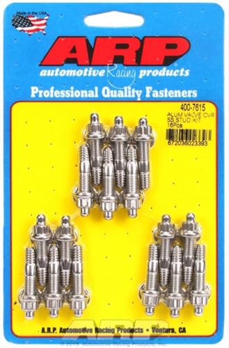 Image of ARP 400-7615 12-Point Stainless Steel Valve Cover Stud Kit - 16 Piece
